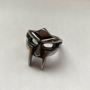 MF Doom Stainless Steel Mask Ring